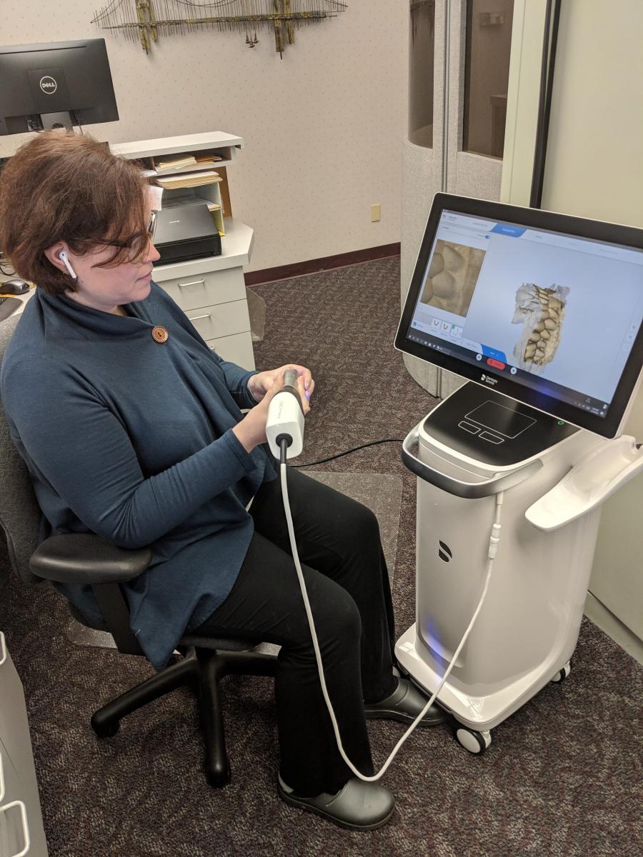 Operatory with chairside computer and intraoral camera